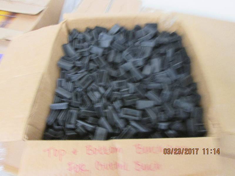 box of plastic guards for bench top...
