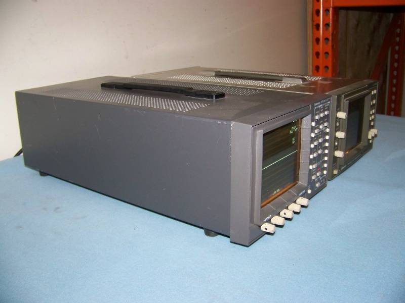 lot 114 image: (2) Serial Component, Waveform, Vector Monitors