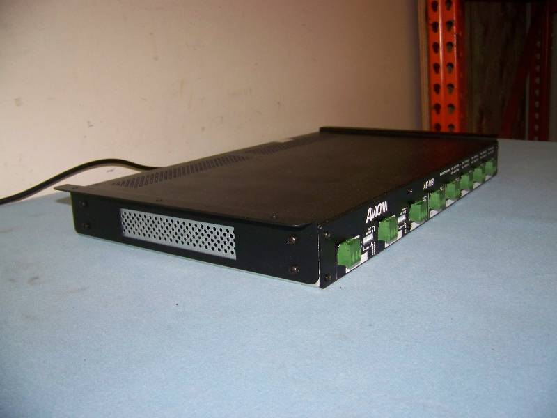 lot 113 image: Aviom, AV-M8, 8-Channel, Mic  Microphone Input Module