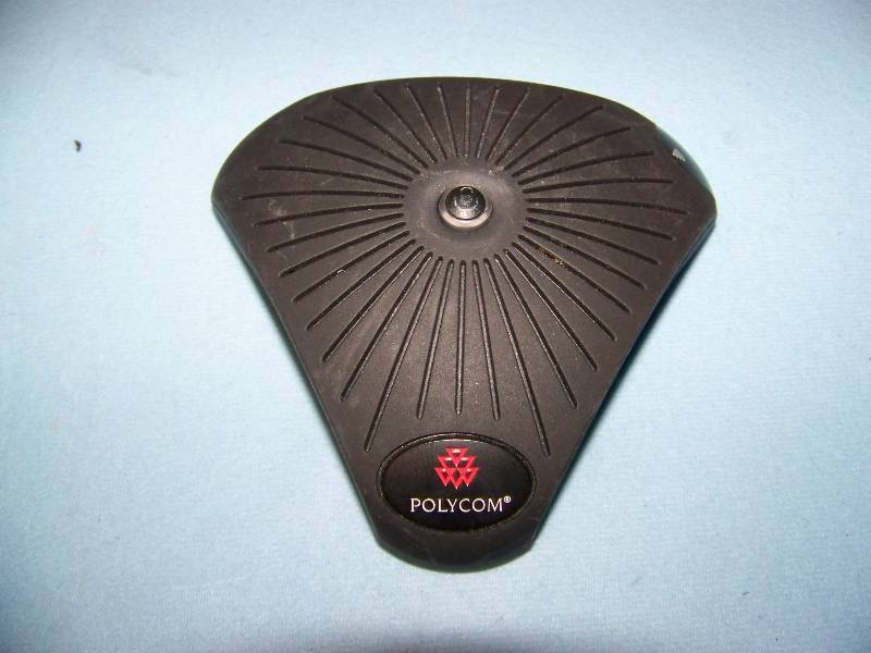 lot 68 image: (6) Polycom, Mic Pods  Microphones