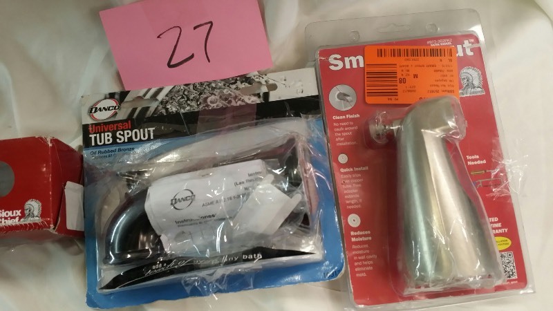 lot 27 image: Smart Sprout Tub Sprout  Universal Tub Sprout  Smart Sprout Tub Sprout