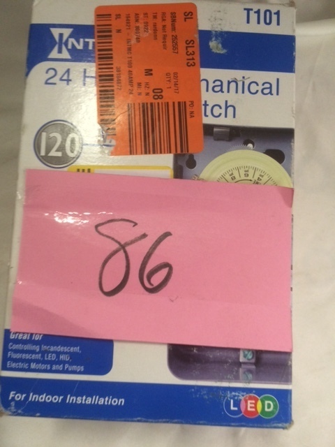 lot 86 image: Intermatic, 24 Hr Control Timer