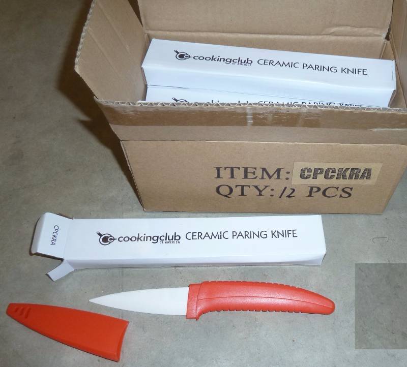 144 ceramic paring knives