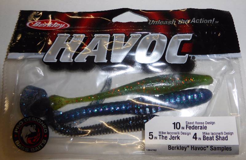 100 Berkley Havoc sample baits