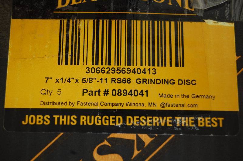 7 x 14 x 58-11 24-Grit SC T27 MasonryConcrete Grinding Wheel