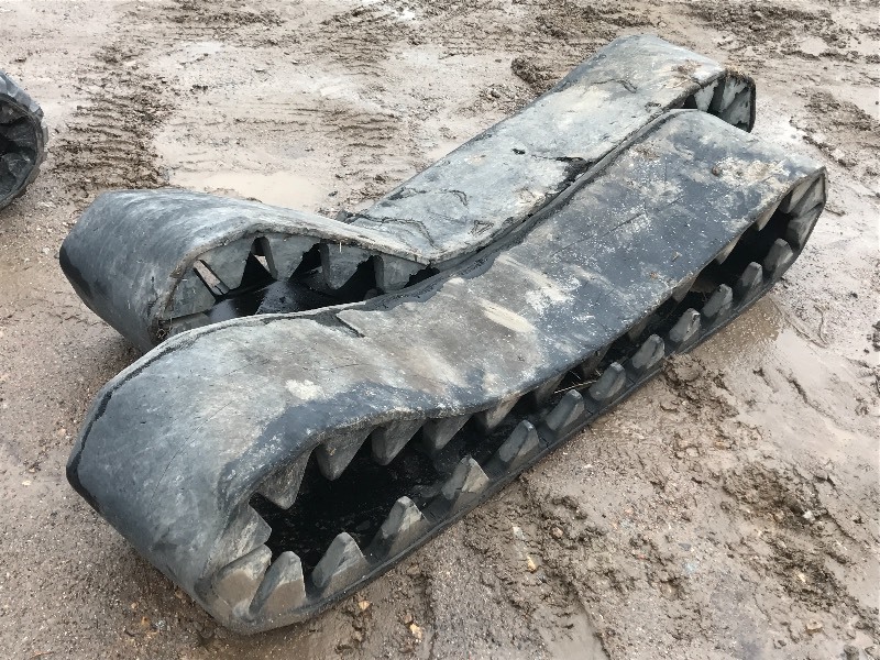 lot 7 image: (2) Goodyear Skidloader Tracks