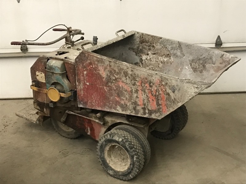 concrete power buggy for sale used
