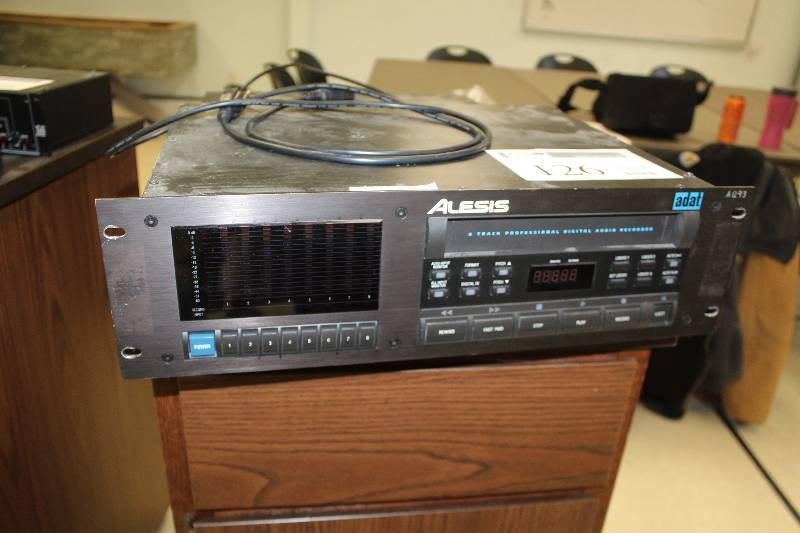 lot 126 image: Alesis 8-Track Professional Digital Audio Recorder w Reference Manual