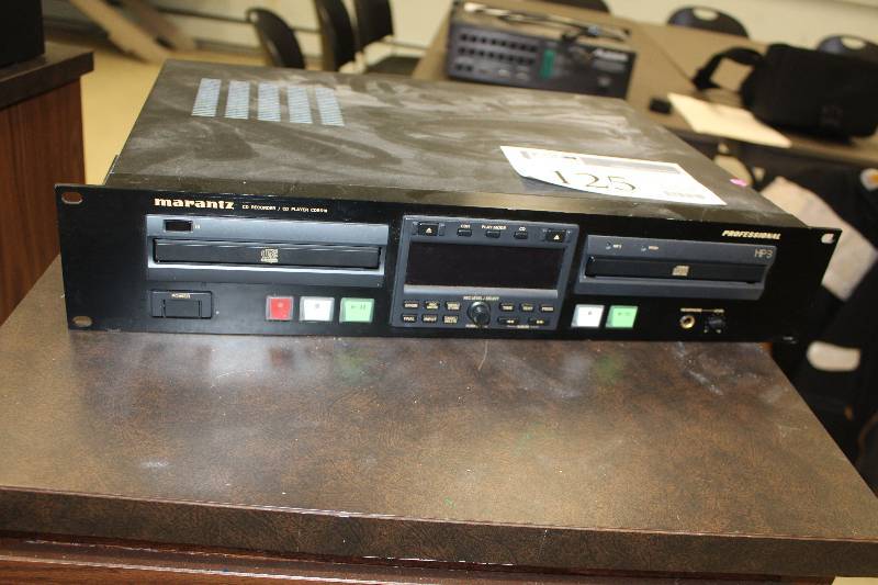 lot 125 image: Marantz CD RecorderPlayer