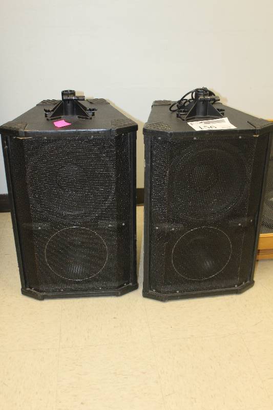 lot 156 image: Lot of (2) Panasonic 2-Way Speakers