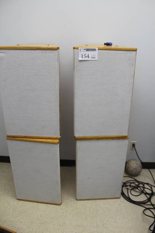 lot 154 image: Lot of (4) OAP Audio 2-Way Speakers