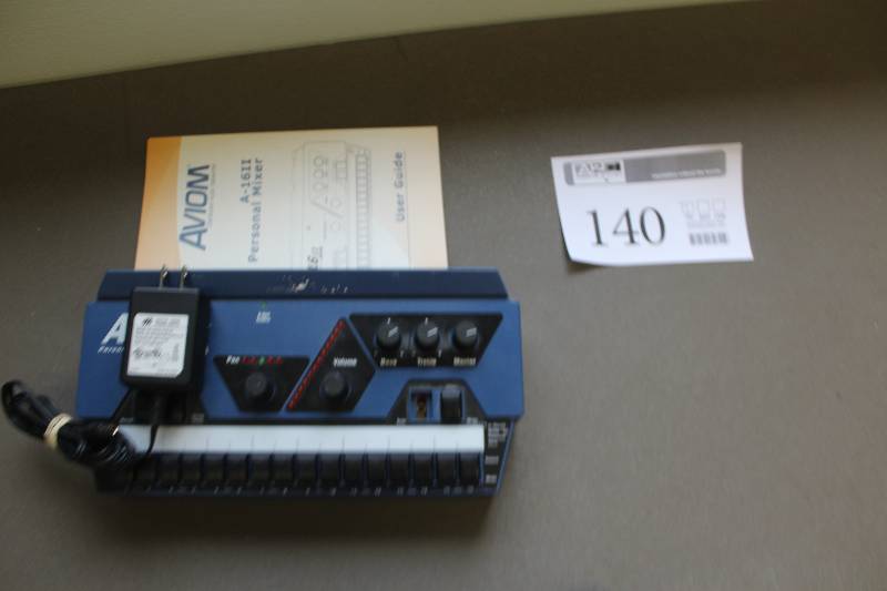 lot 140 image: Aviom Personal Mixer w User Guide