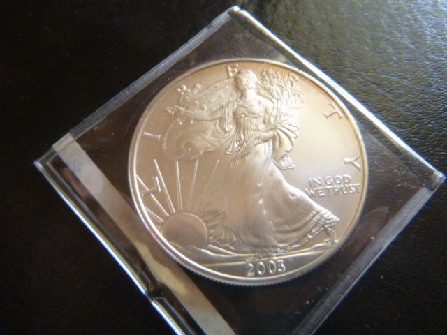 2003 Silver American Eagle Dollar