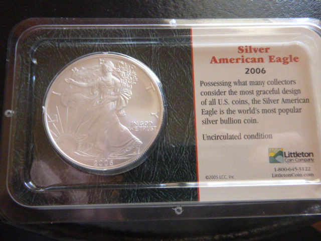2006 Silver American Eagle Dollar