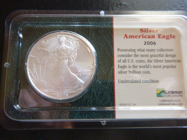 2006 Silver American Eagle Dollar