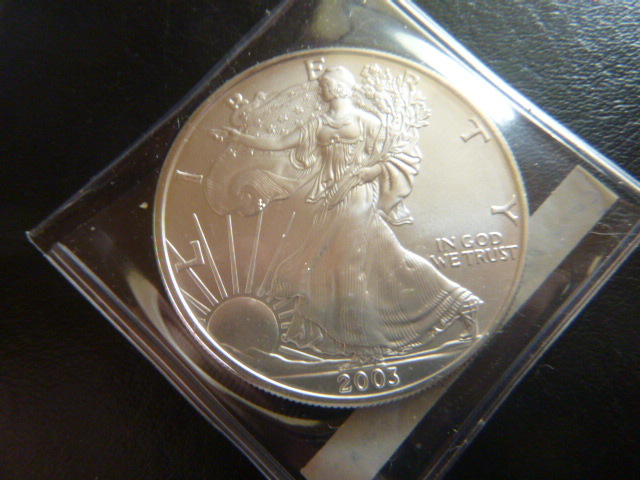 2003 Silver American Eagle Dollar