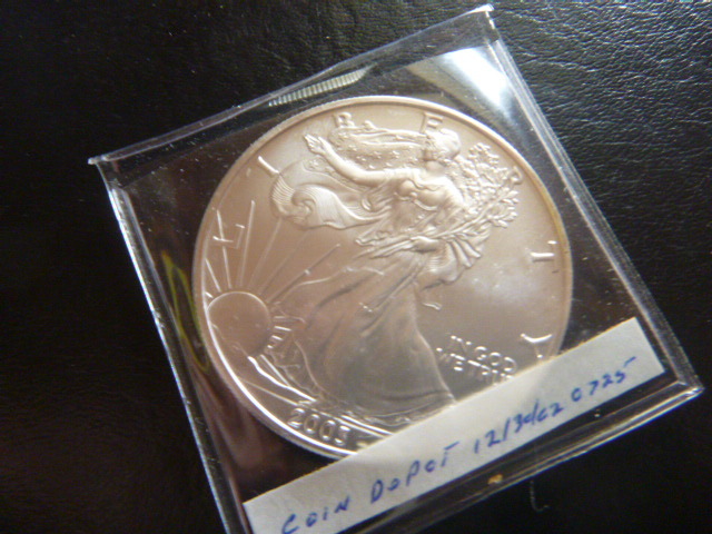 2003 Silver American Eagle Dollar