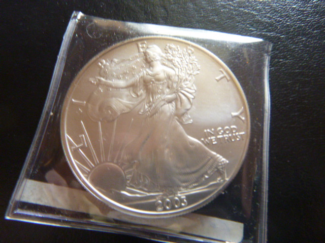 2003 Silver American Eagle Dollar