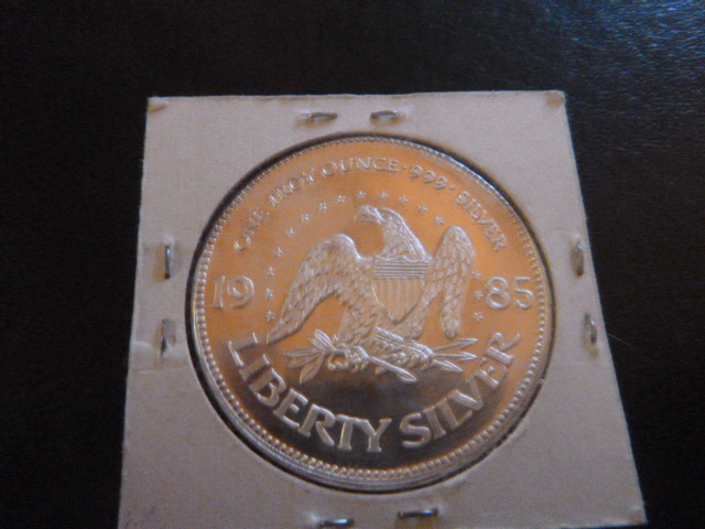 1985 Liberty Silver Coin