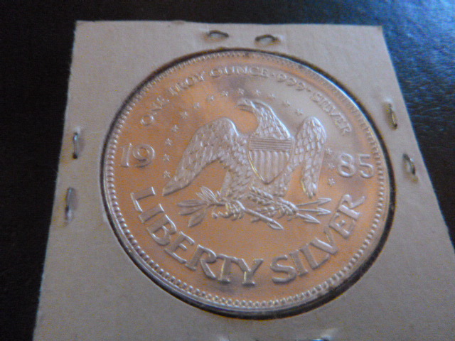 1985 Liberty Silver Coin