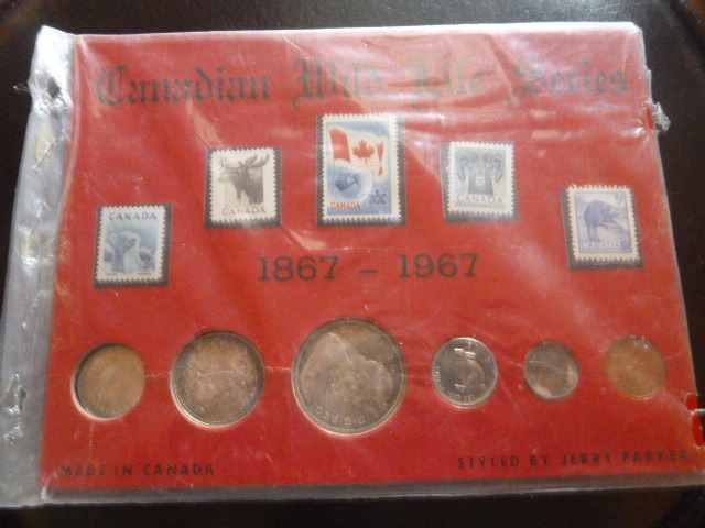 1867-1967 Canadian Wild Life Series Coins