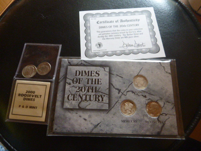 Dimes of the 20th Century Coin Set