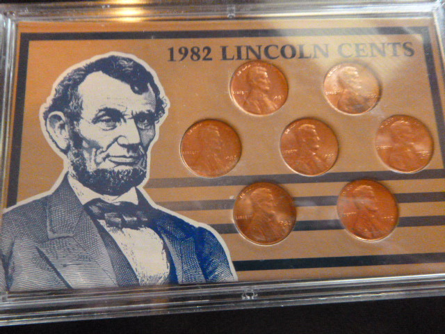 1982 Lincoln Cents