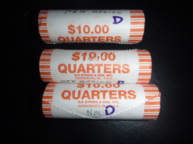 $30 of 2008 New Mexico Quarters