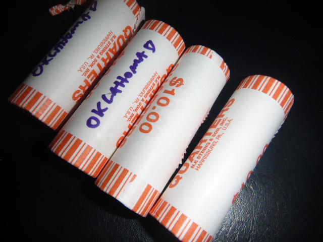 $40 of 2008 Oklahoma Quarters