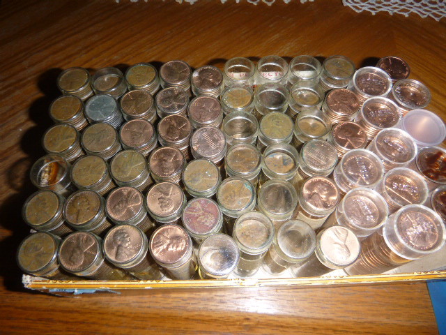Lot of Old and Miscellaneous Pennies