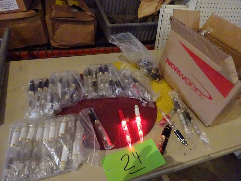 lot 24 image: Huge Lot of Light Up Pens