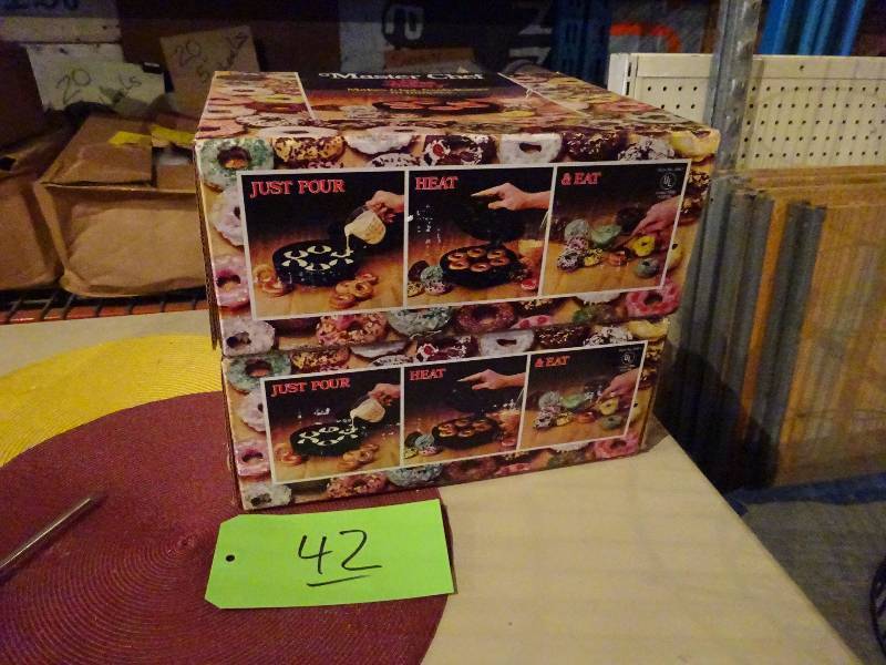 lot 42 image: (2) Donut Makers