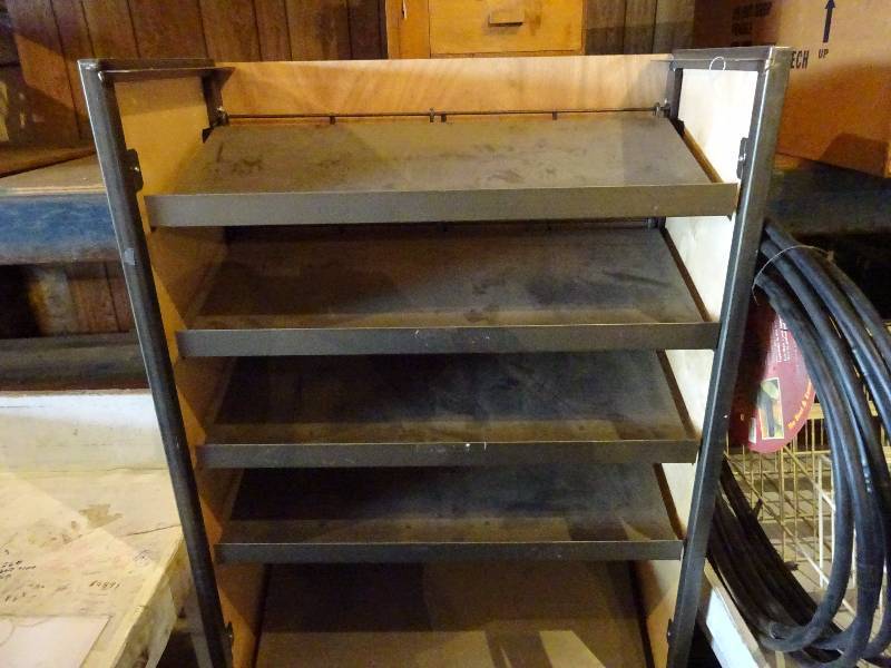 lot 132 image: Slant Shelf Display