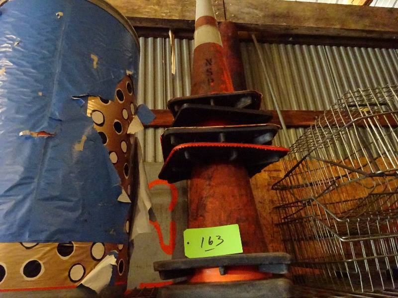 lot 163 image: Lot of Orange Cones