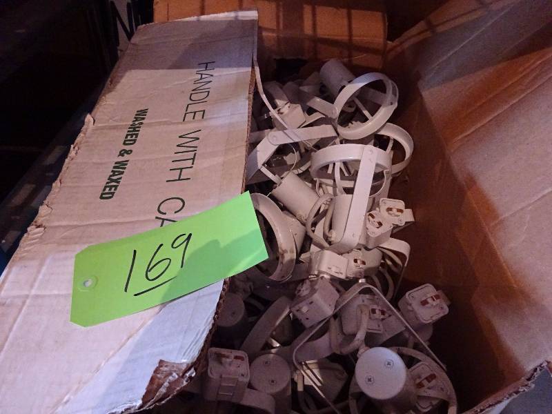 lot 169 image: Box of Track Lights