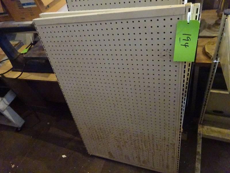 lot 194 image: (4) Pegboard Panels