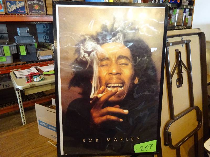 lot 207 image: Vintage Bob Marley Poster
