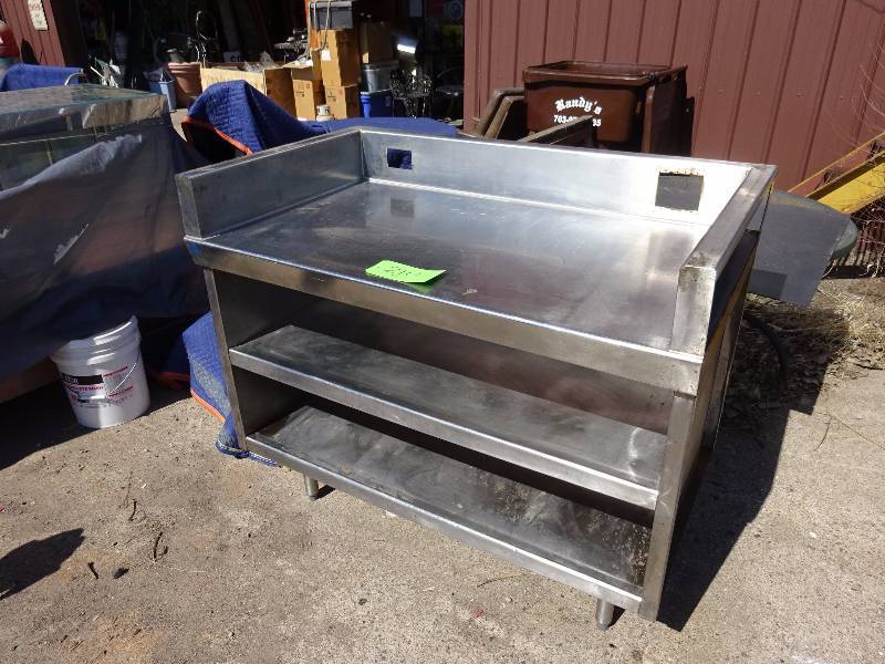 lot 210 image: Stainless Table