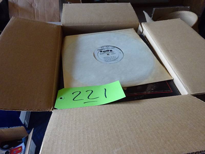 lot 221 image: Old LPs