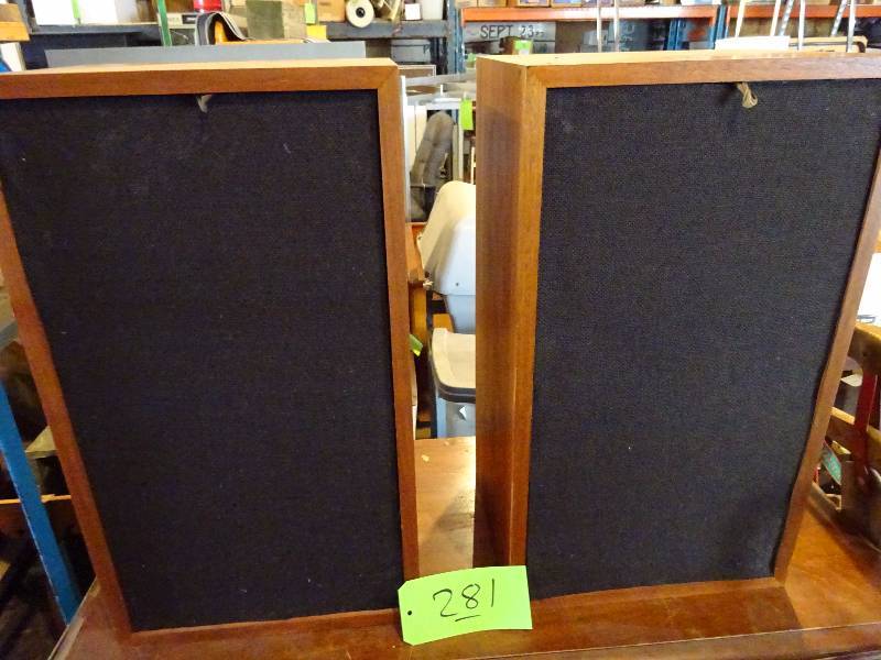 lot 281 image: Altec Speakers