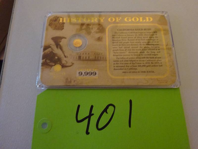 lot 401 image: American Mint