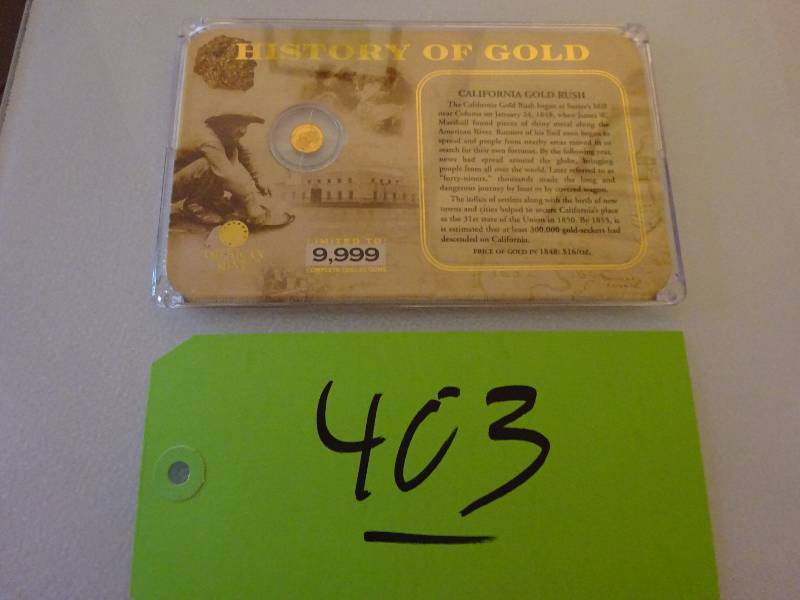 lot 403 image: American Mint