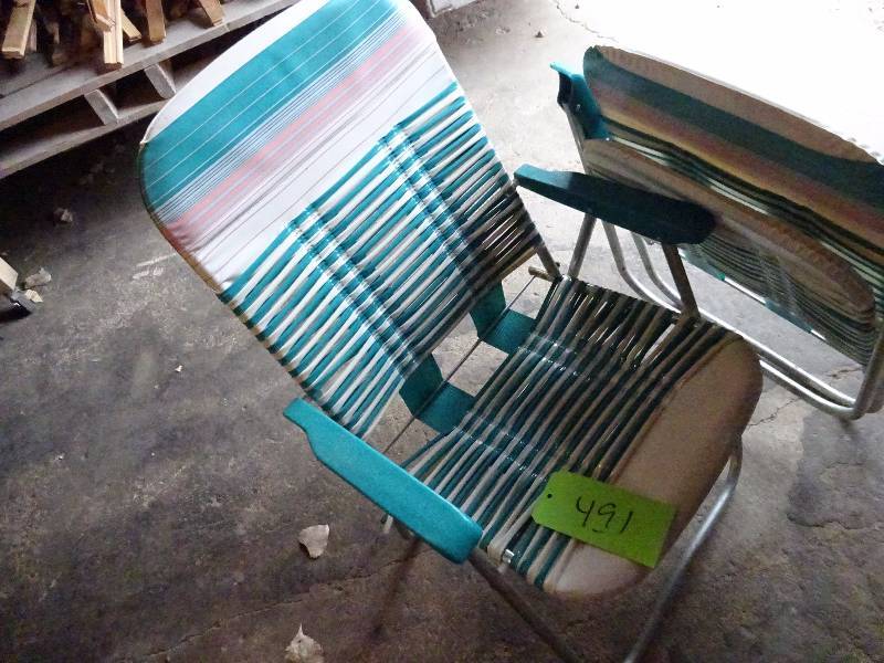 lot 491 image: Outside Chairs