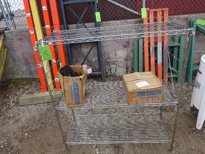 lot 501 image: Chrome Metro Rack