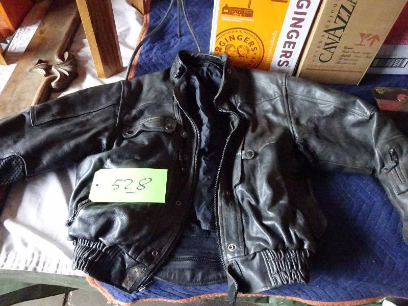 lot 528 image: Kool Old Motorcycle Jacket