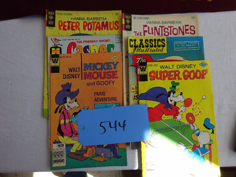 lot 544 image: 12 Cent Comics