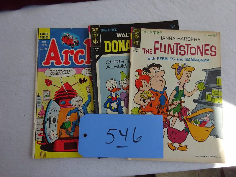 lot 546 image: 12 Cent Comics