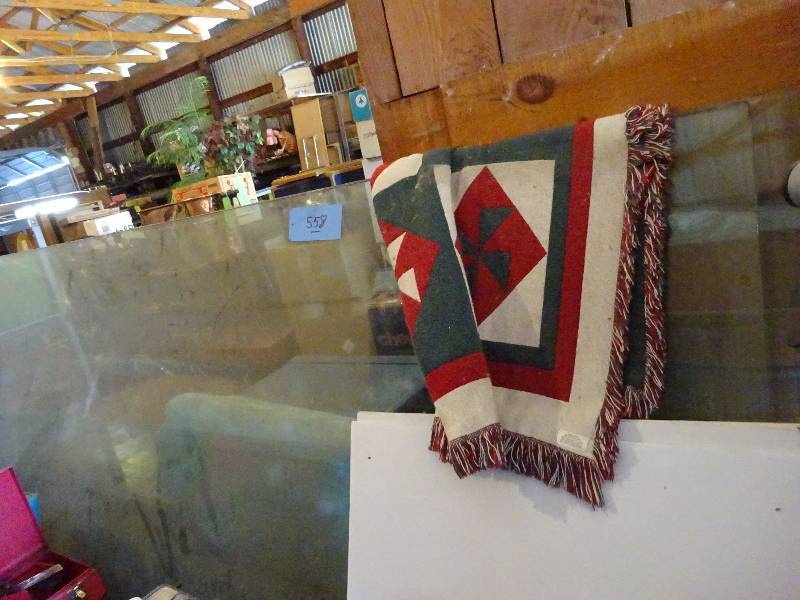 lot 558 image: 5 Huge  Pieces of Tempered Glass
