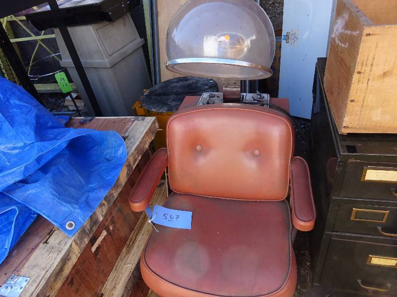 lot 567 image: Hair Chair