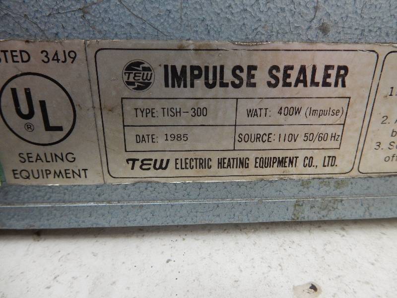 lot 33 image: Impulse Sealer